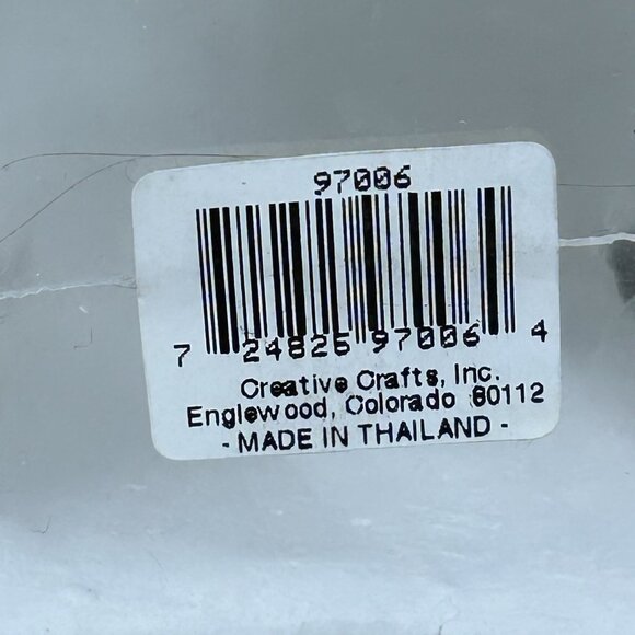 Creative Crafts Ready to Paint Hospital 97006 House Vintage NEW/Sealed - Picture 12 of 12